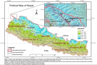 मन्त्रिपरिषद्ले पास गर्‍यो लिपुलेक, लिम्पियाधुरा सहितको नक्सा , यस्ताे छ नयाँ नक्सा