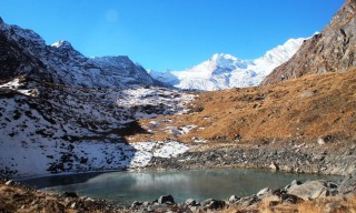 धौलागिरिको फेदीमा नीलिबराह ताल