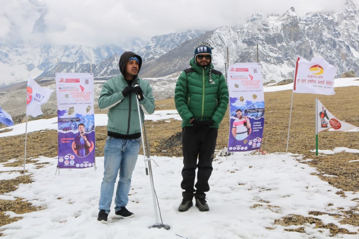 स्ट्यान्ड अप कमेडियन समुह ‘नेपग्याजम’ले ‘गिनिज बुक अफ वर्ल्ड रेकर्डस्’मा आफ्नो नाम लेखाउन सफल