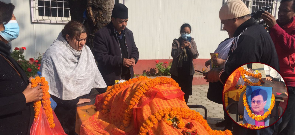 गायक तथा सङ्गीतकार वैद्यको पशुपति आर्यघाटमा अन्त्येष्टि