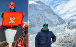 सशस्त्र प्रहरी सहायक निरीक्षक दन्तबहादुर छत्यालले गरे सगरमाथाको सफल आरोहण